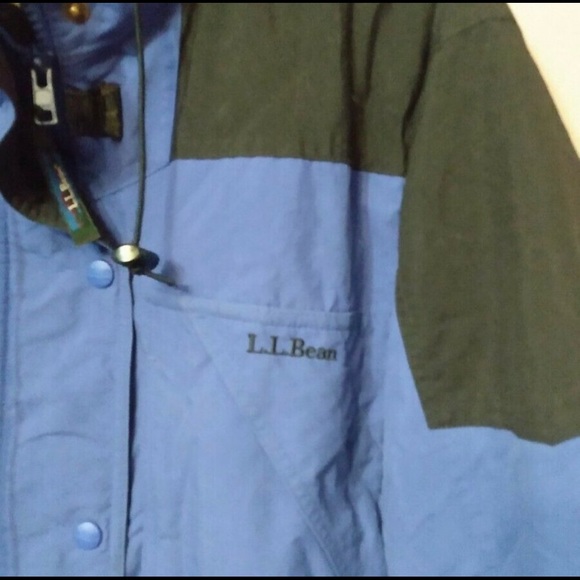 LL BEAN Women's XL Ski Jacket Purple Black - Picture 3 of 4